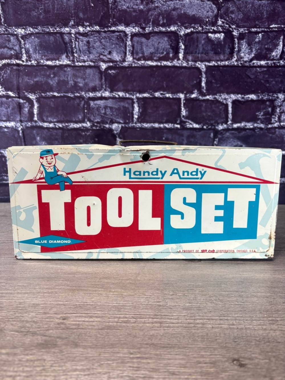 Vintage Handy Andy Tool Box